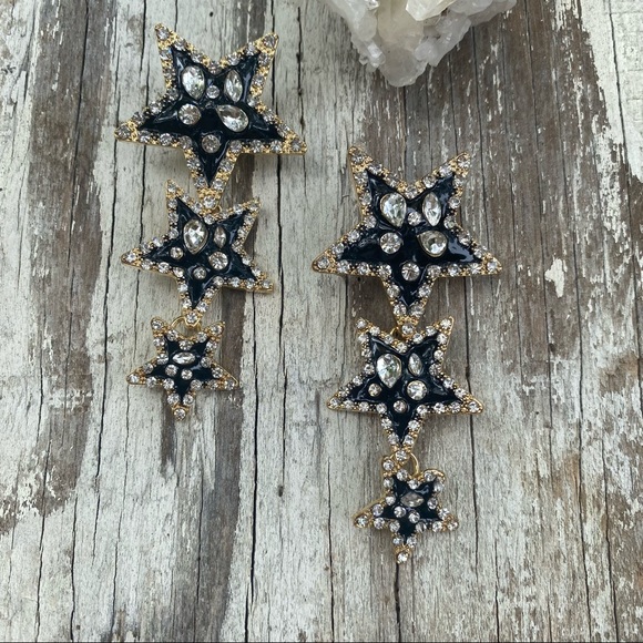 Stars of Texas earrings from Zara - Picture 2 of 4